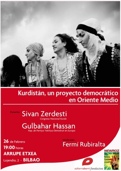 Kurdistan. Proiektu demokratikoa ekialde ertainean. Hitzaldiak