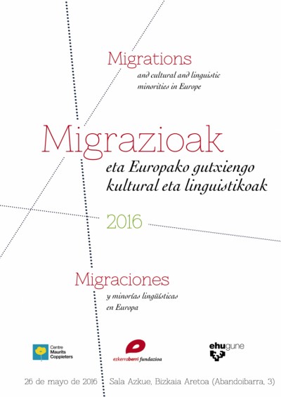 Pronto se abrirá el plazo de inscripción en la jornada "Migraciones y minorías lingüísticas en Europa"