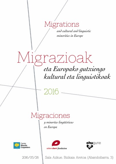 Migraciones y minorías lingüísticas en Europa.  La jornada podrá seguirse en directo